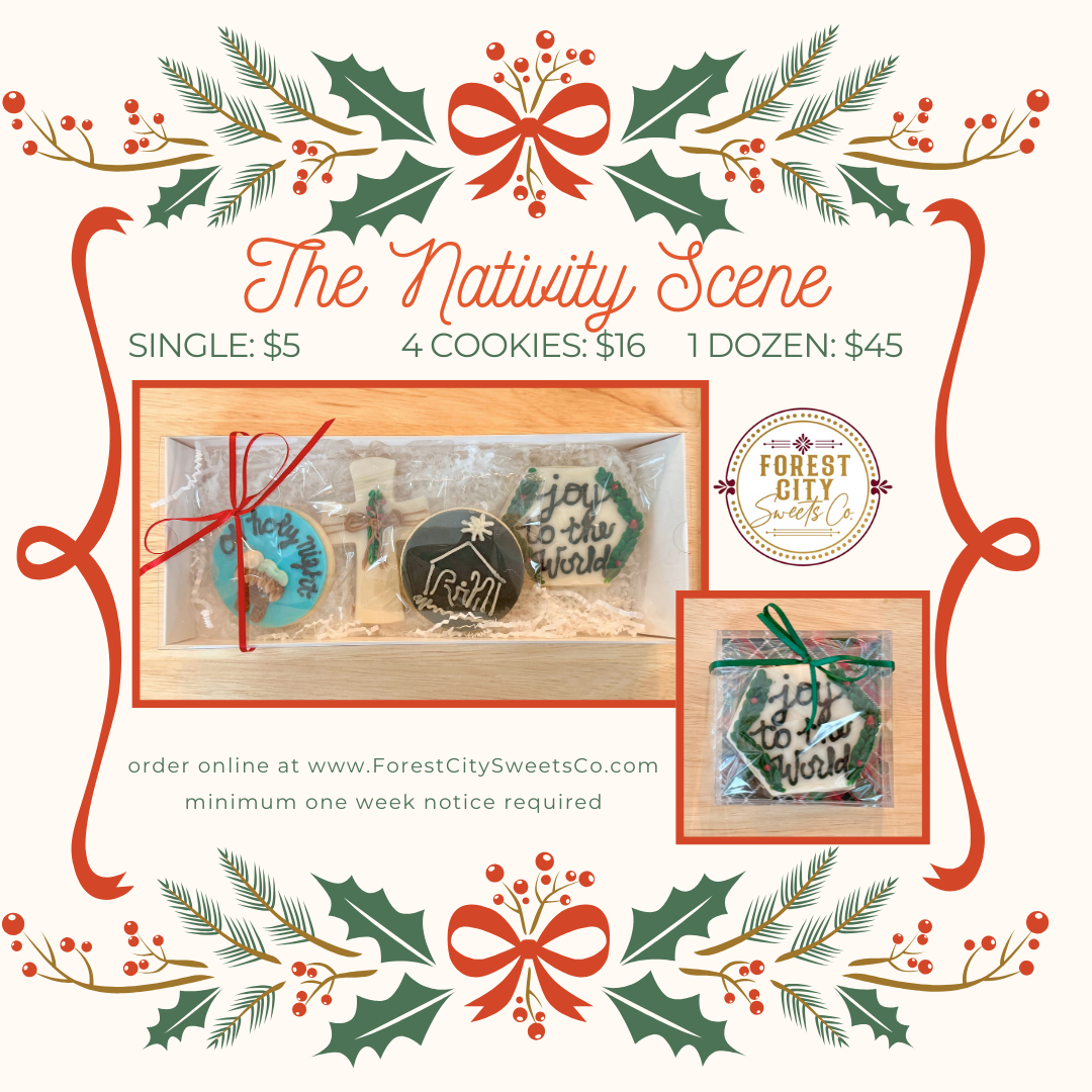Christmas: Nativity Scene Cookies