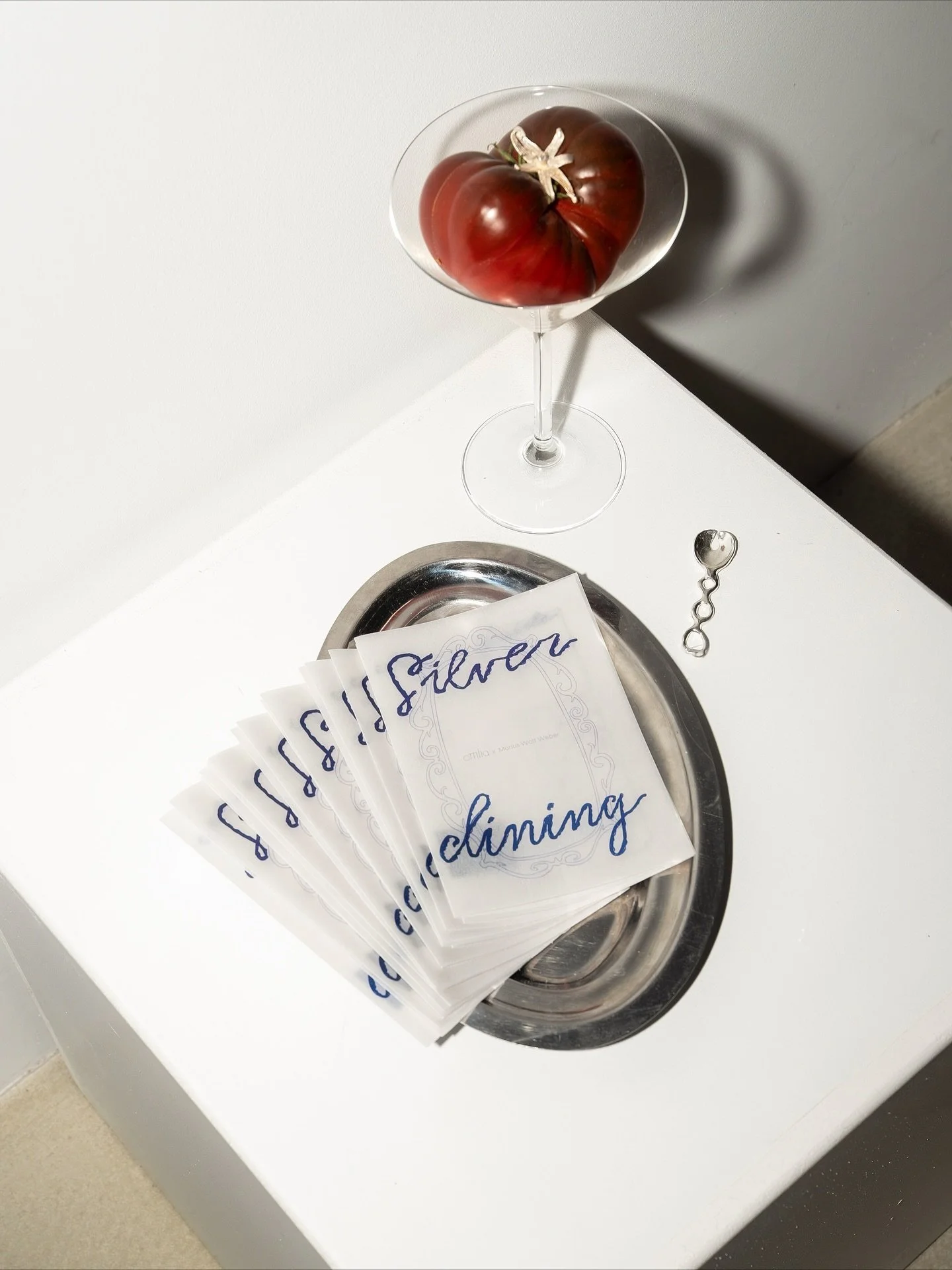 Silver dining 🥄

Last Saturday was something very special for us.
We love coming together with other local creatives and creating together.
Food, conversation, shared time &mdash; they inspire our work as much as metal and fire do.
Jewelry, for us, 