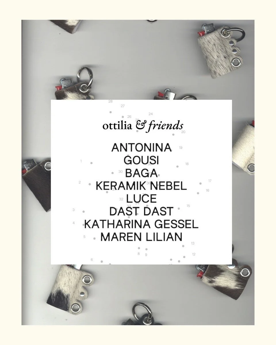 Part 1 of our Pop Up Brands:  From December 5th, four special brands will be part of our pop-up. Discover handcrafted candles by LUCE, poetic jewelry by ANTONINA, one-of-a-kind accessories by Baga and timeless bags by GOUSI.
We&rsquo;re looking forwa