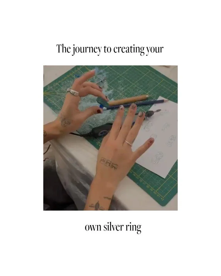 The journey to creating your ring 🤍
Workshops were one of the things we enjoyed most last year.
Meeting people in person, having real conversations and seeing the results come together felt like true highlights for us.
That&rsquo;s why we&rsquo;re c