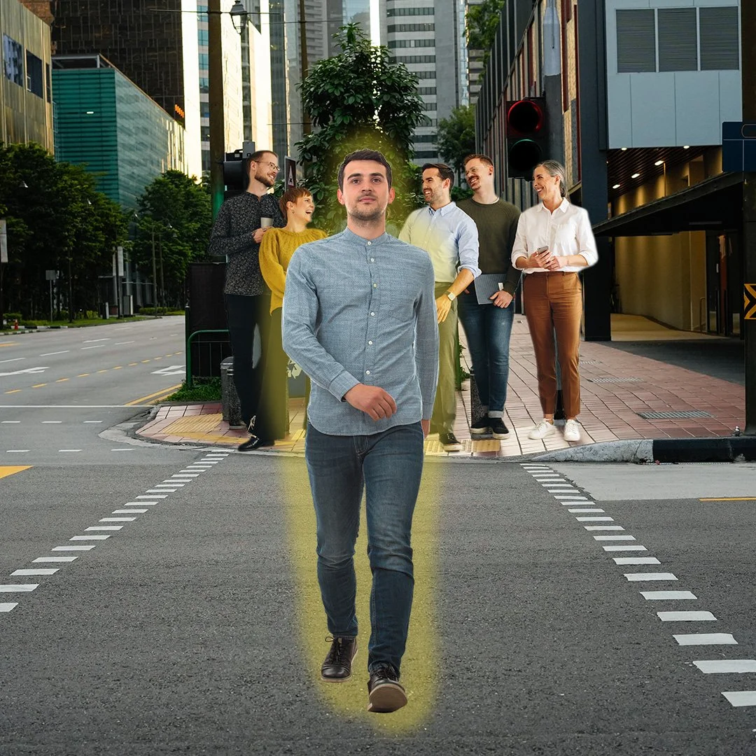 Aura Farming at the Red Light by Jaywalking First 