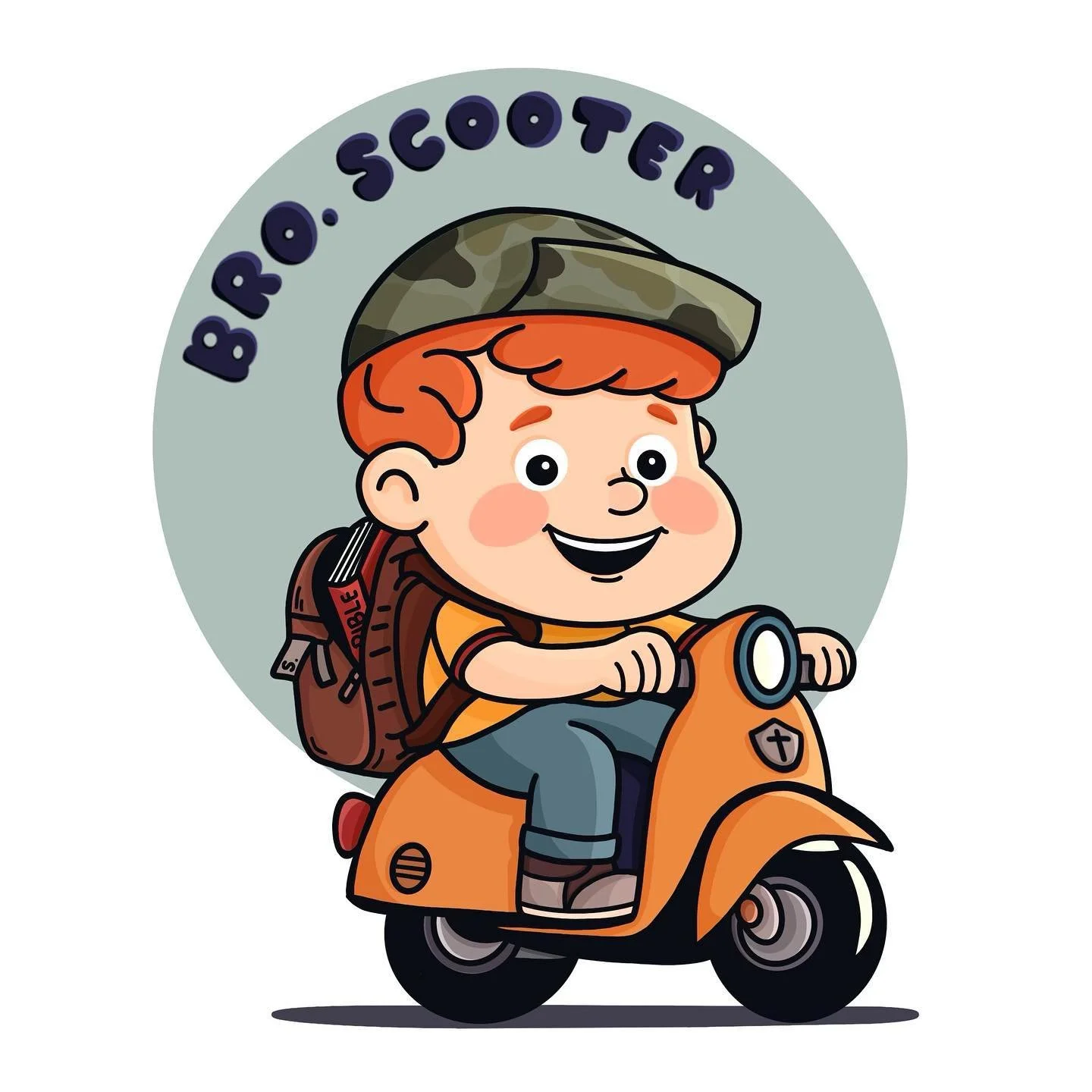 Huge thanks to @jordyscanvas for the awesome new logo! It looks awesome! 

More Bro. Scooter content coming soon! 

#childrensministry #kidmin #scooter