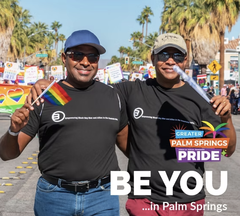 Palm Springs PRIDE Parade Walk w/ Brothers of the Desert