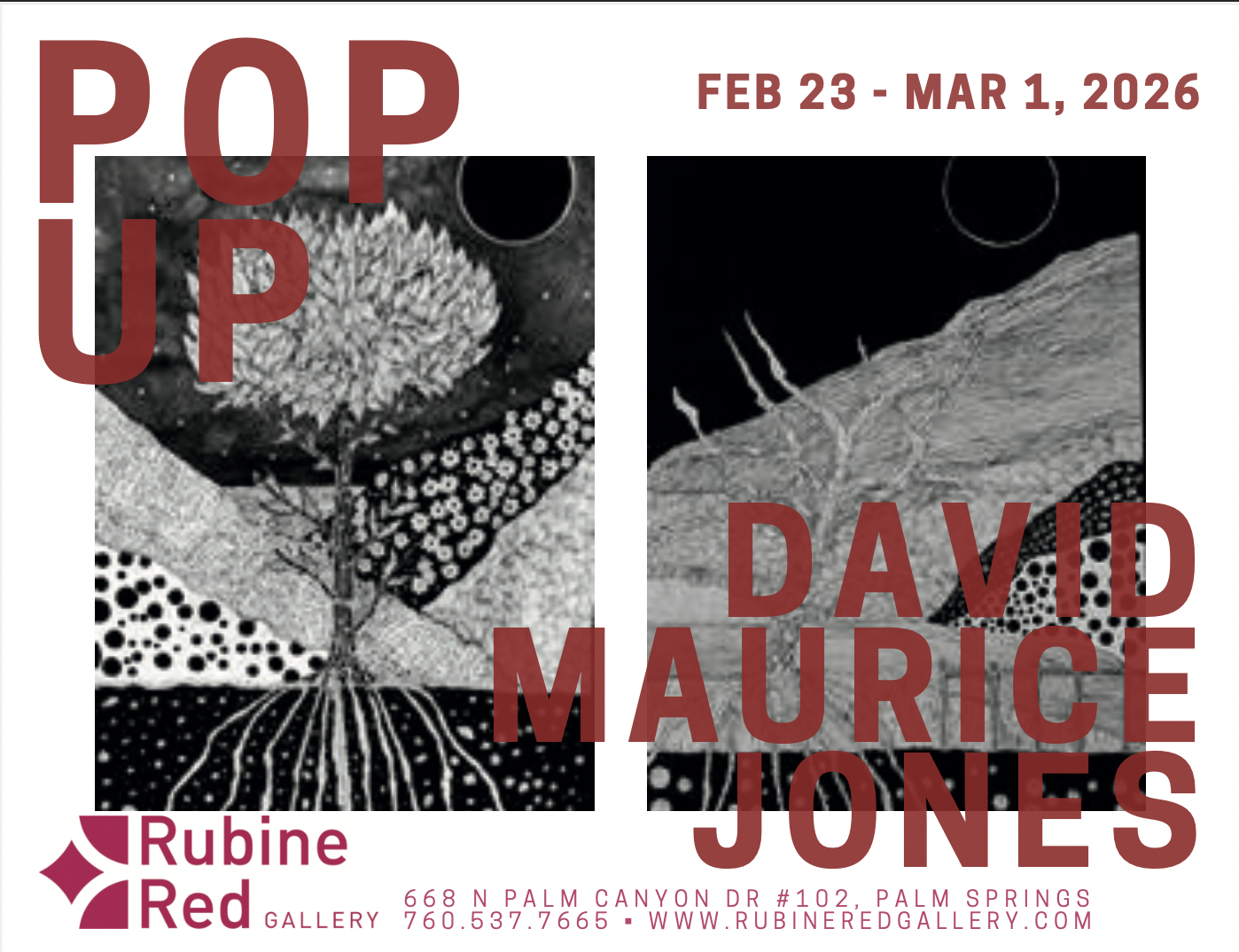 Artist David Maurice Jones Pop-Up