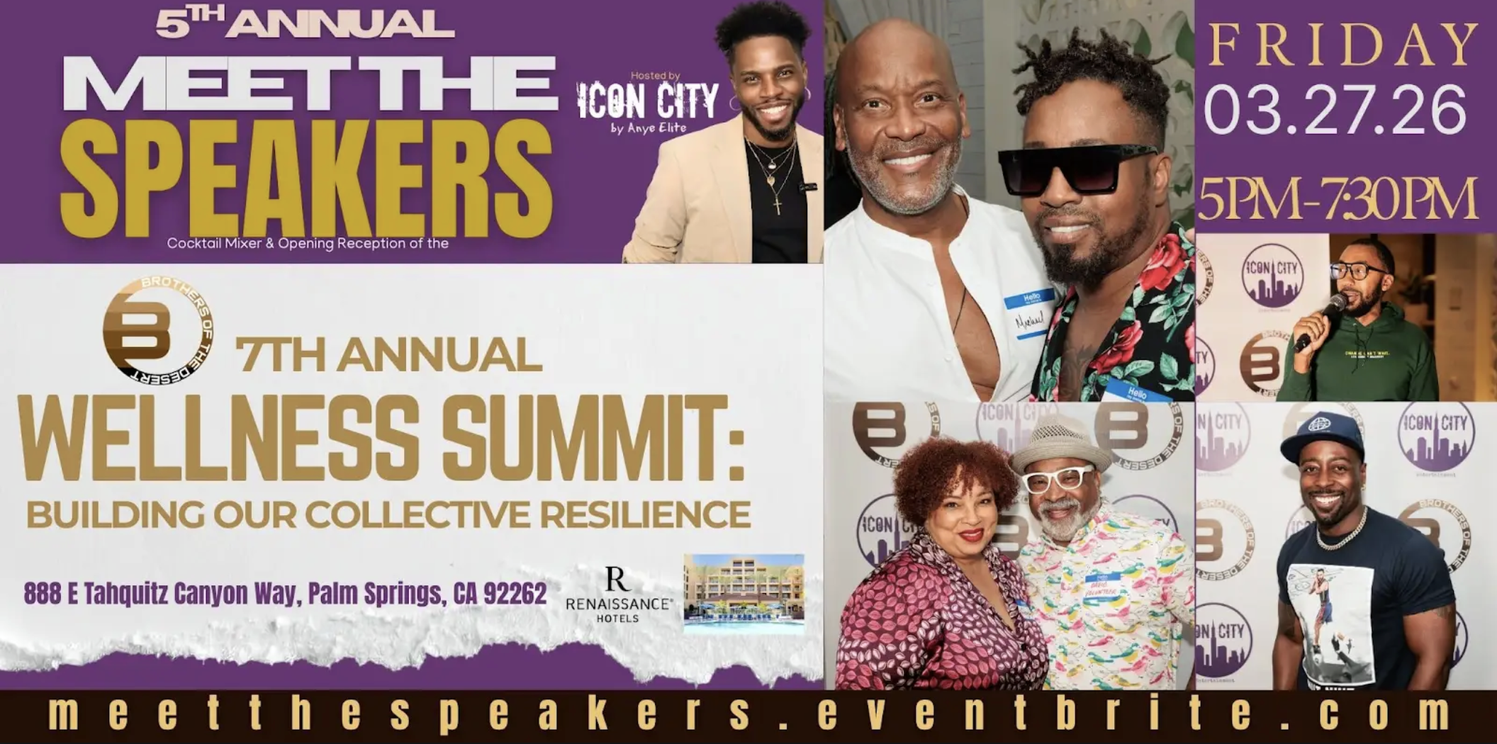 5th Annual: Meet the Speakers Opening Reception