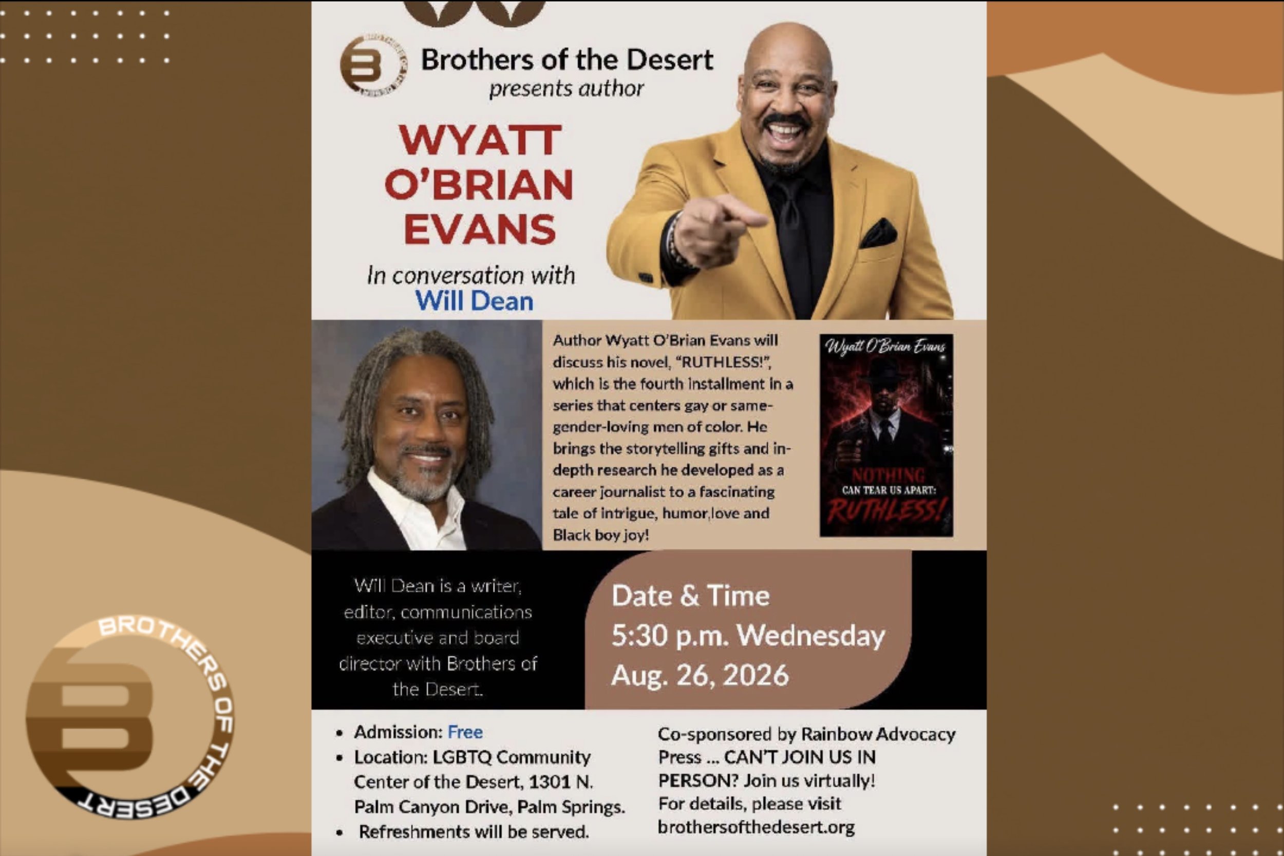 'Ruthless!' author explores love & intimacy among Black gay men