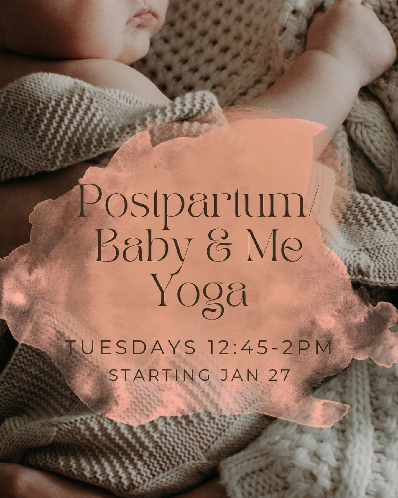 Postpartum/baby &amp; me yoga with Kirsty

Want to get moving in new, old and comfortable ways post-baby? Want to join a community of other new parents who are learning the ropes at the same time as you? Maybe you want to continue connecting with oth