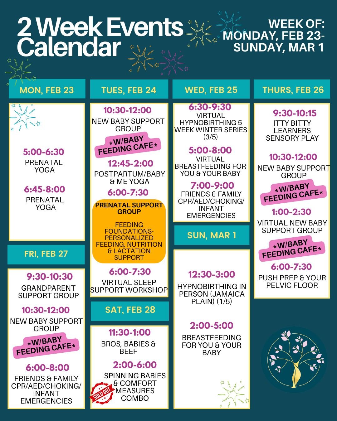 🤍 Icy winds outside, the coziest corner inside. 🤍 (Links in Bio!)

&hearts;️ SUPPORT &hearts;️
&bull; New Baby Support Group w/Baby Feeding Cafe
&bull; VIRTUAL New Baby Support Group w/Baby Feeding Cafe
&bull; Prenatal Support Group- FEEDING FOUNDA