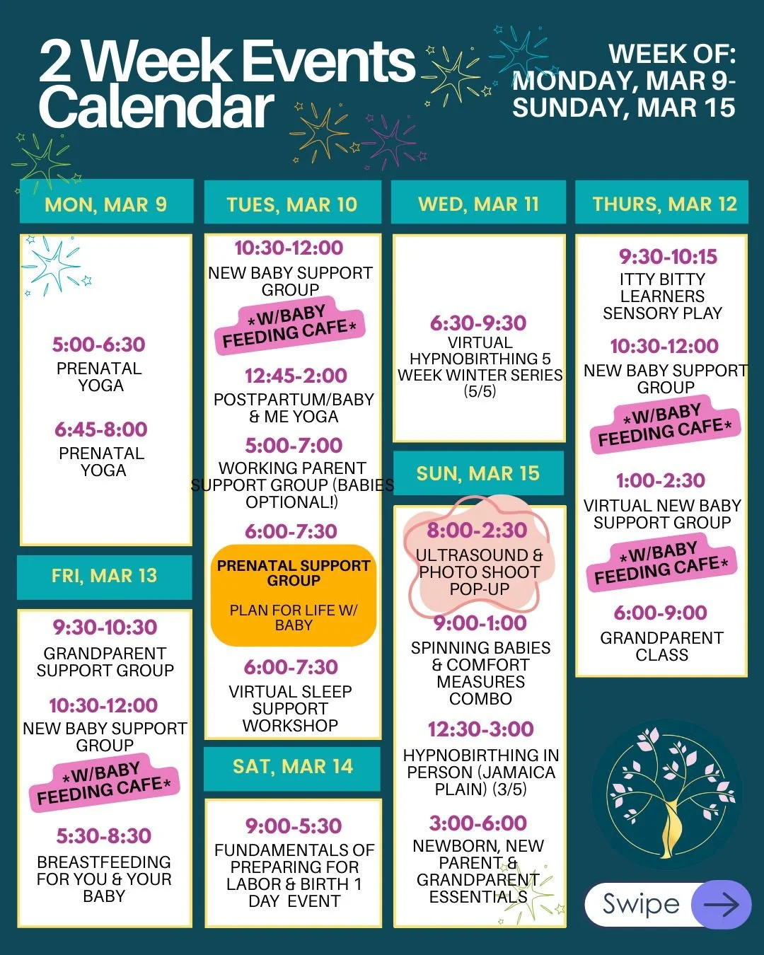 🌿 Planting seeds of support this month. Links in bio!

&hearts;️ SUPPORT &hearts;️
&bull; New Baby Support Group w/Baby Feeding Cafe
&bull; VIRTUAL New Baby Support Group w/Baby Feeding Cafe
&bull; Prenatal Support Group- PLAN FOR LIFE W/BABY
&bull;