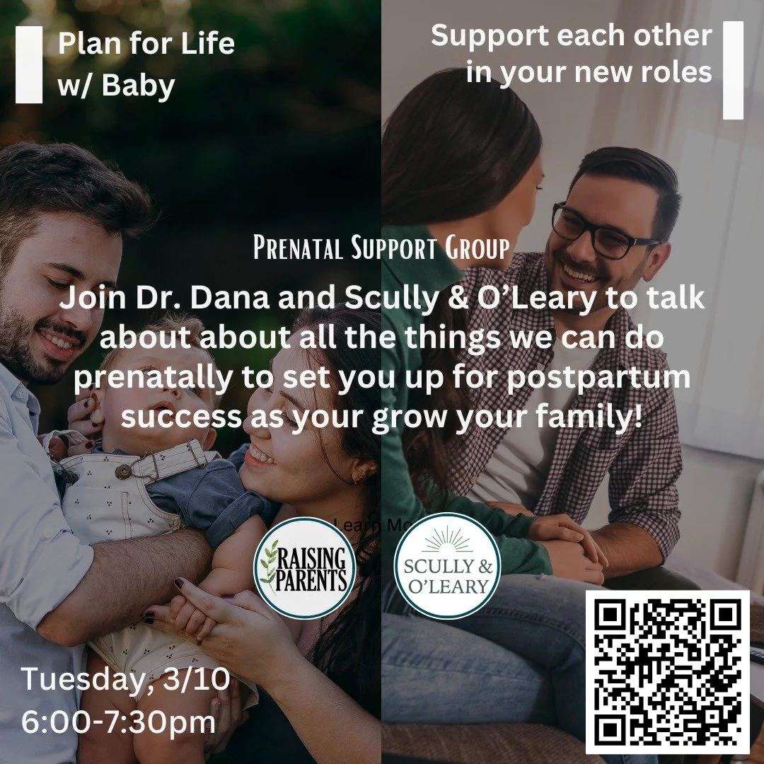 There is so much we can do prenatally to set you up for a smoother transition postpartum. At Beyond Birthing we truly take a proactive approach to preparing for childbirth and your new normal. Come meet with @scullyandoleary and @raisingparentsdrdana