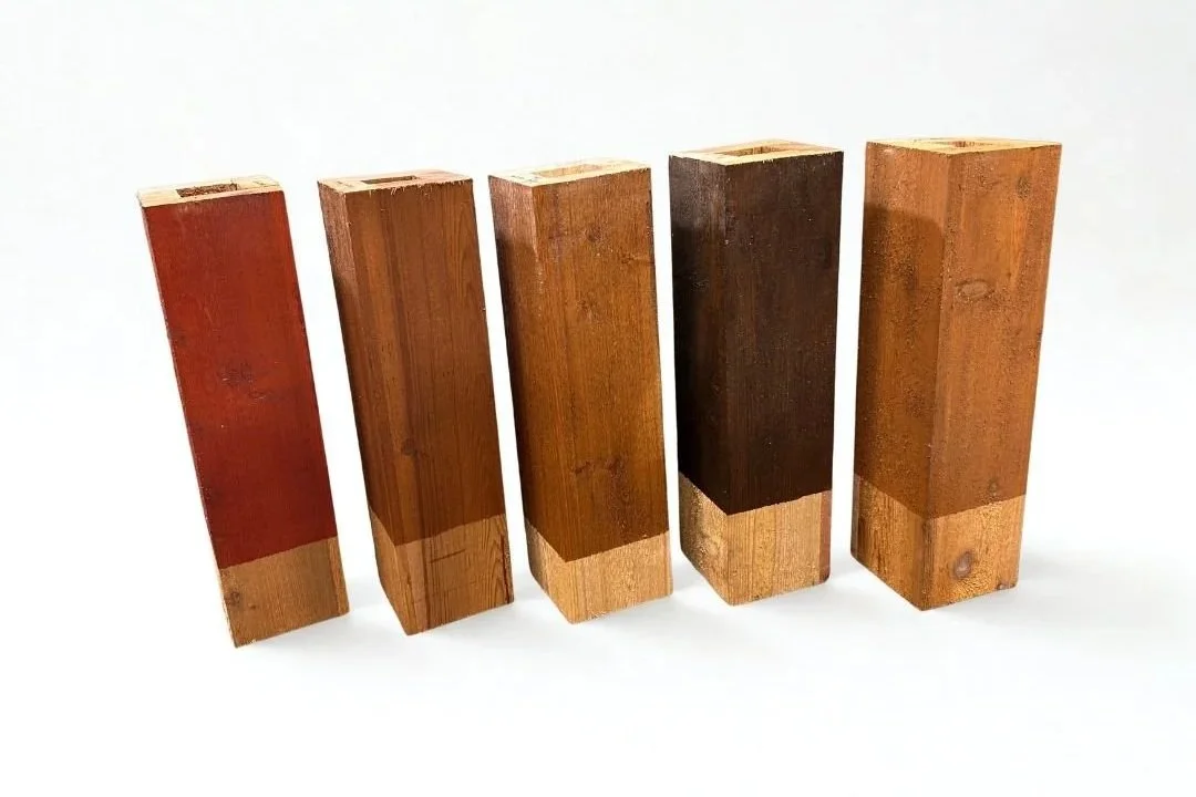 Seamless Full Sawn Cedar + Semi-Transparent Stain