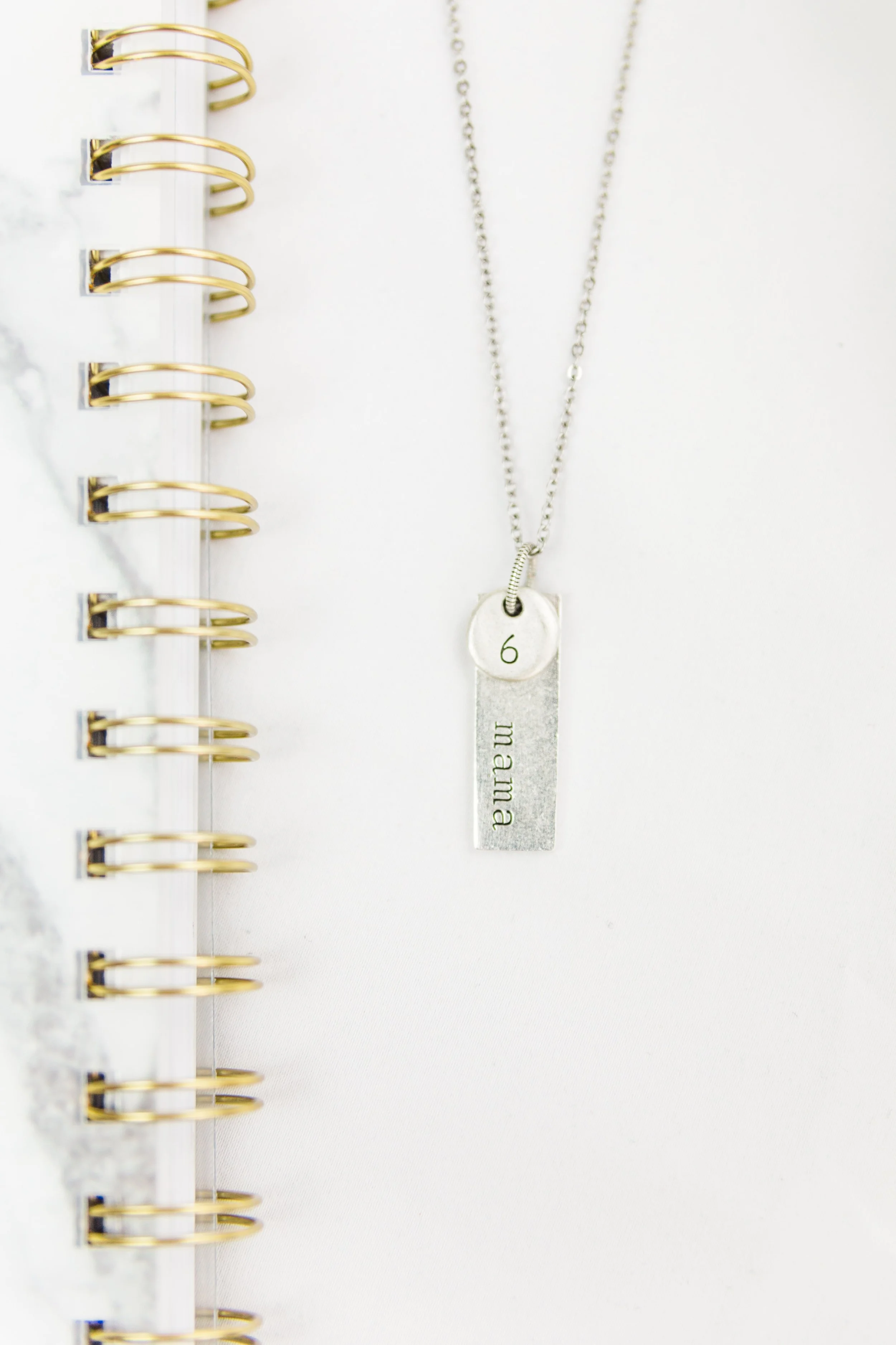 "Mama" Plated Gold Necklace