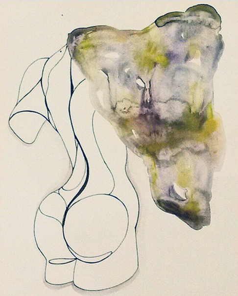 Watercolor drawing on acid free paper (2014)