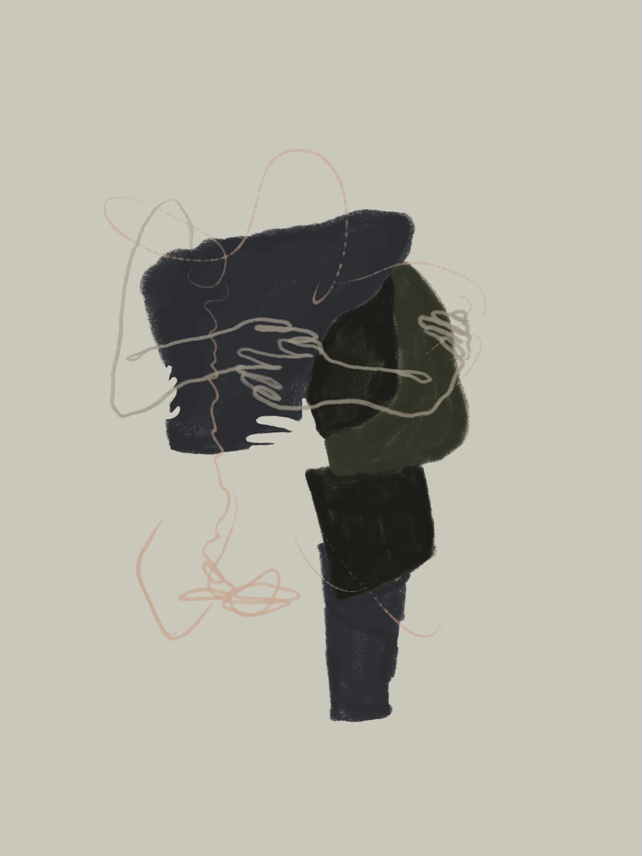  When We Were Together #2   (2026), 
  digital drawing