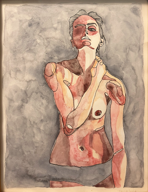  Stare  (2014) , Watercolor drawing on acid free paper