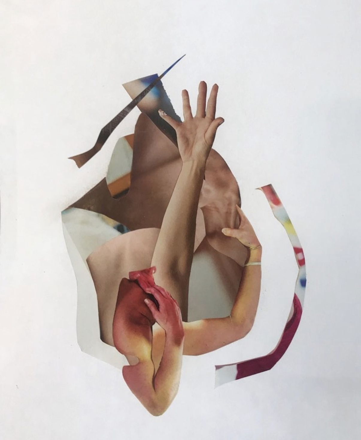 Collage on acid free paper , (2018)