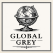 Logo of a globe with text 'Global Grey' underneath