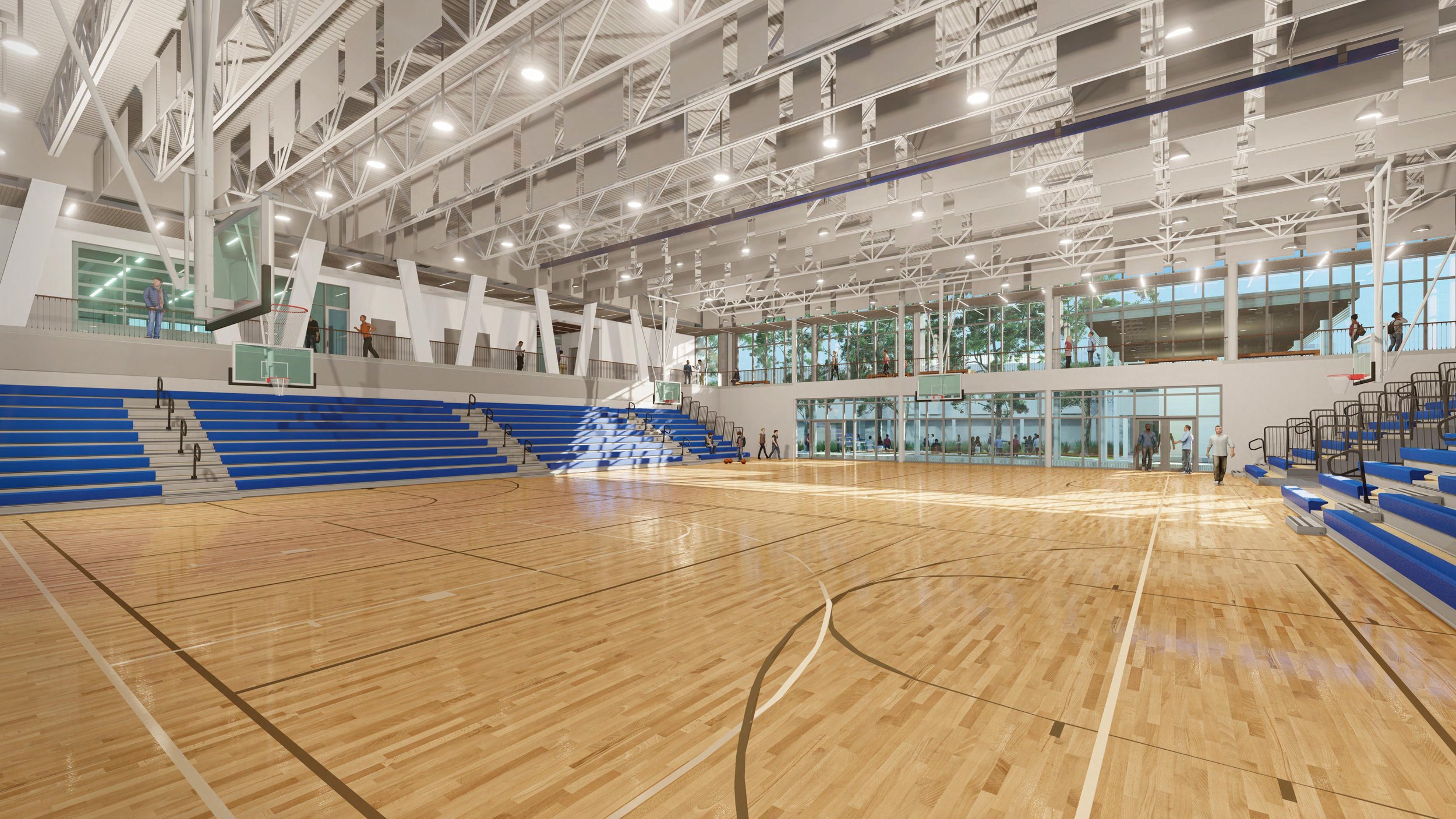 New Gym Courts
