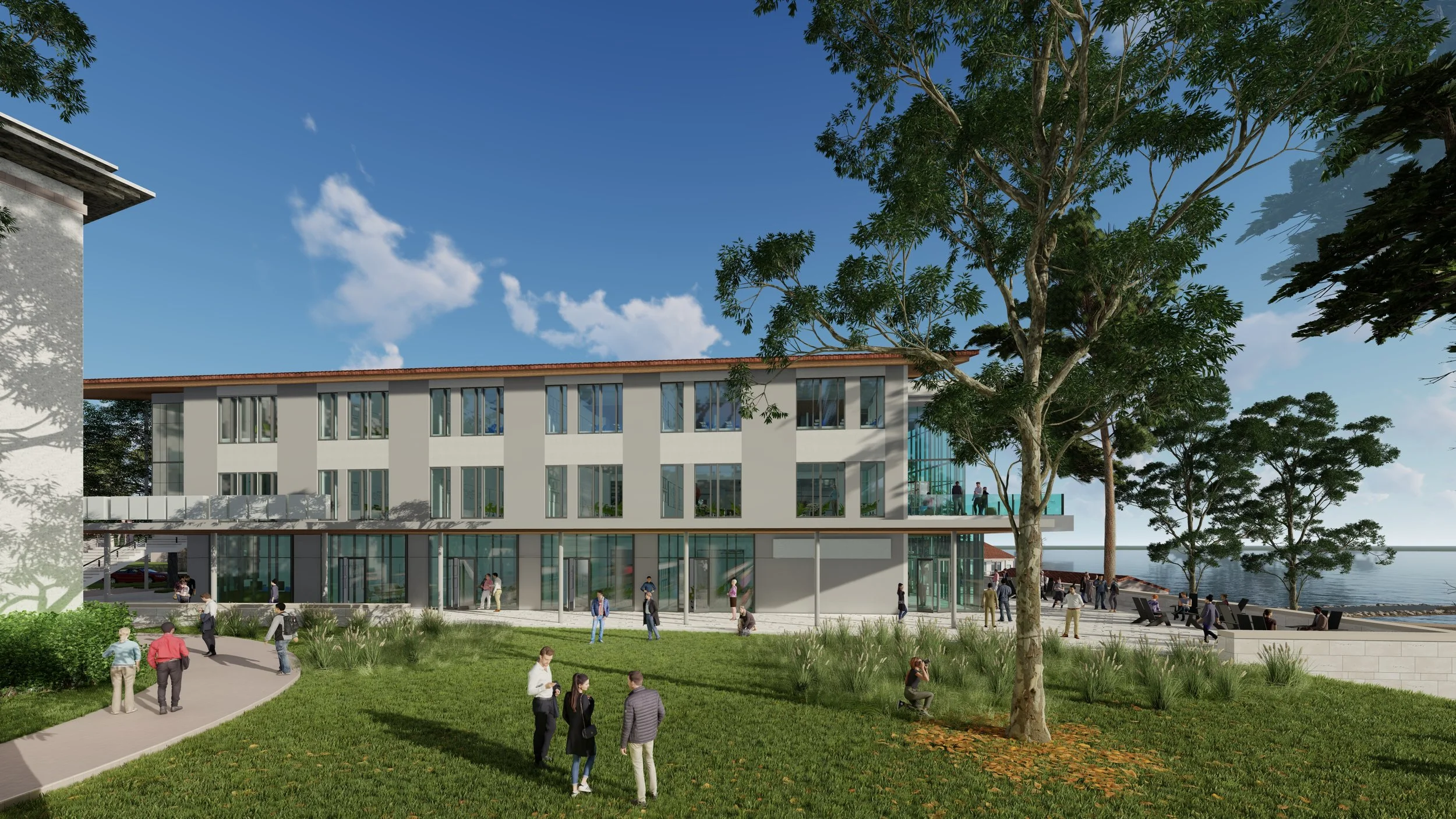 Center for Innovation West Facade