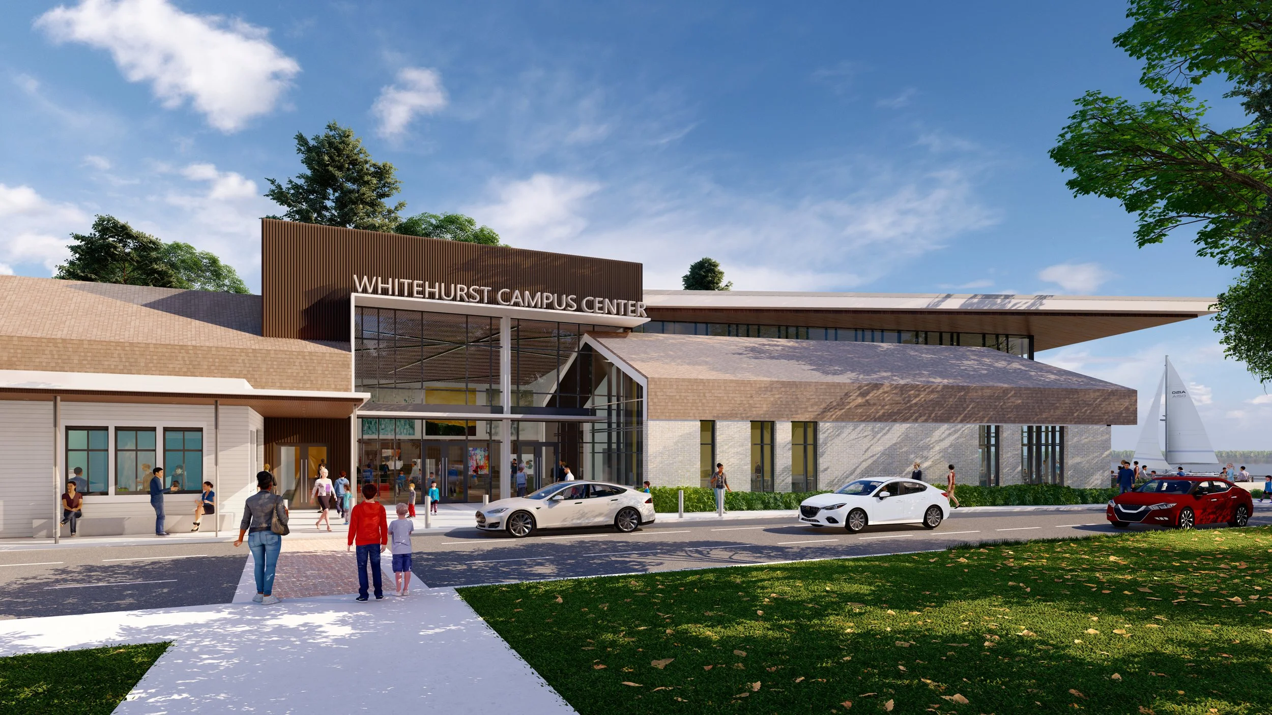 New Art Center Entrance