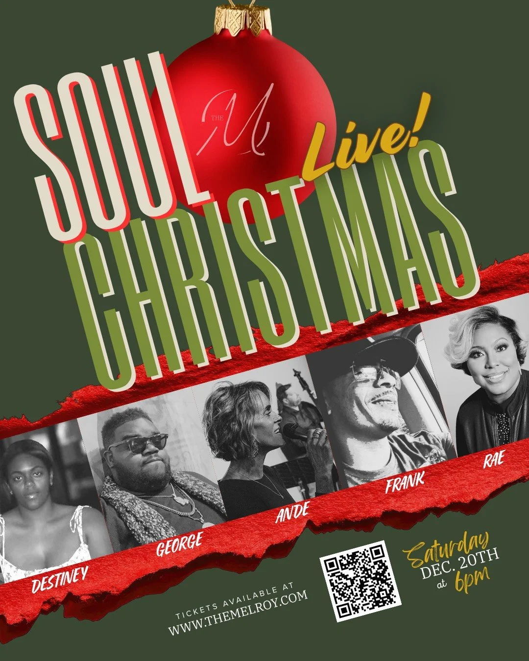 Soul Christmas Live  | An evening of joyous Christmas songs and warmth!