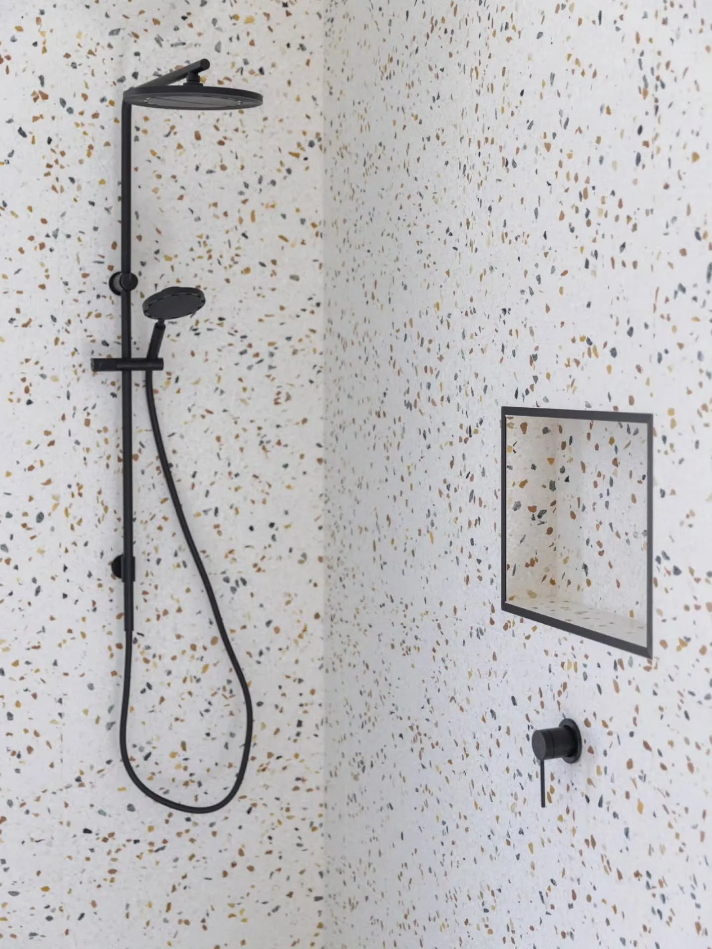 18. Terrazzo tiles creating a seamless look that elevates this bathroom 🔥

#whiddonconstructions #whiddonconstructionsbellingen #bellingenbusiness #bellingenbuilder #bellingen #bellingenshire #coffscoast #coffsbuilder #unique #quality #residential #