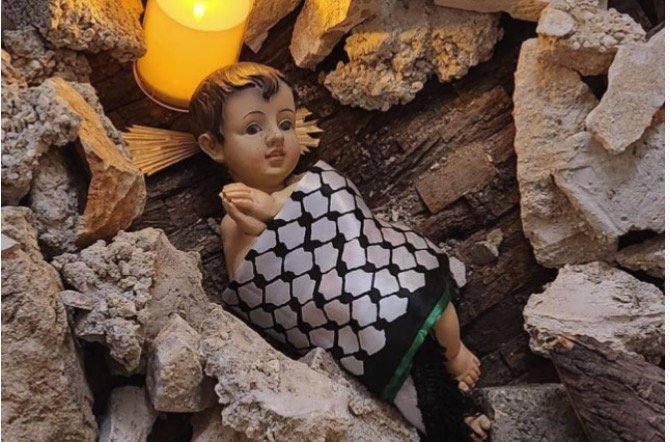 Christ wasn’t born in a stable so that Palestinians could be born in tents 