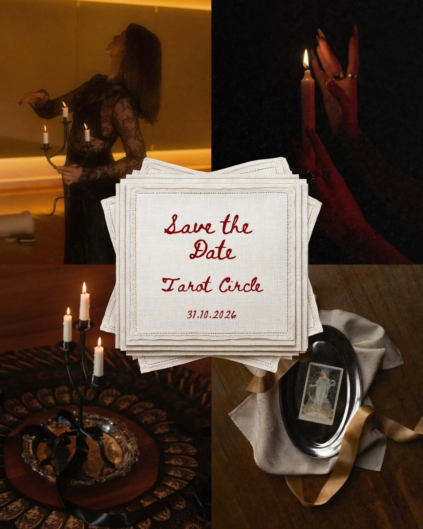 The veil is thinning&hellip;

Tarot Circle &middot; The Witching Hour &middot; 31.10.2026 🕯️