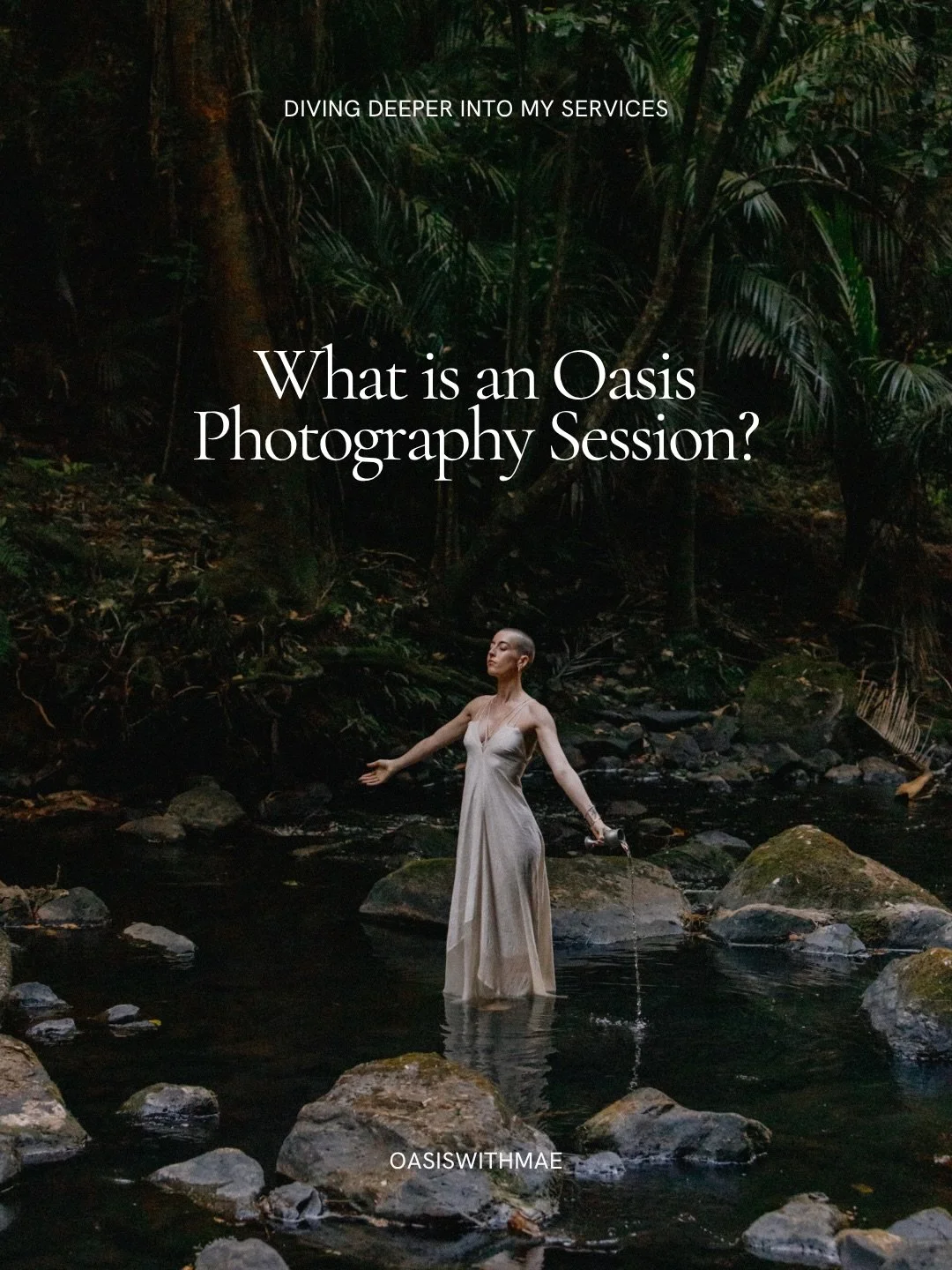Oasis is a space for women to step outside the usual ways they see themselves, reconnect with their body, expression and sense of self, and be photographed along the way. 

It&rsquo;s not about showing up knowing exactly how to pose or creating the &