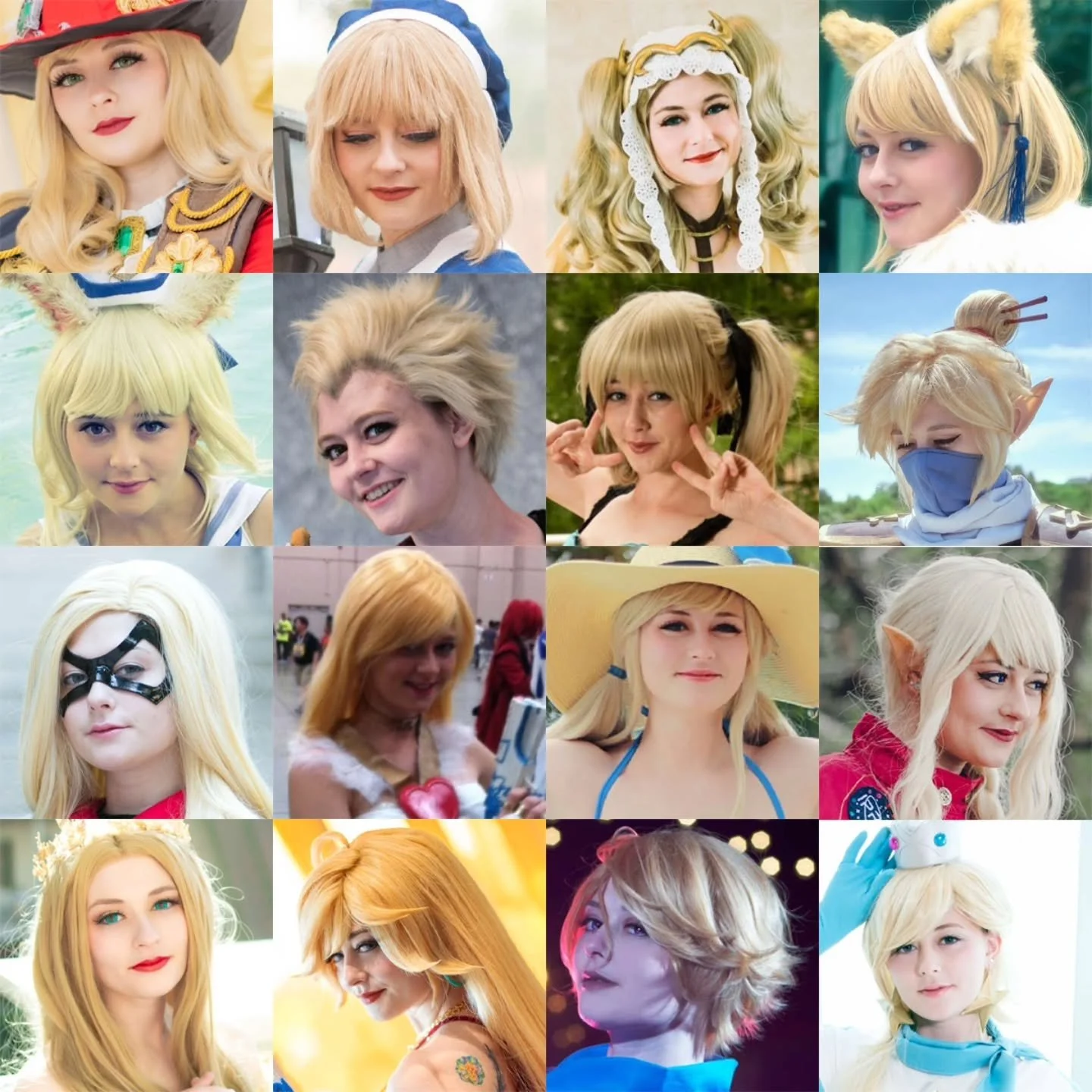 Do you ever realize you just really have a preference for characters with the same hair color? 🤣
What hair color do you end up cosplaying the most? 🤔
I've been saying it for years, but I keep thinking that surely I won't need anymore blonde wogs ev