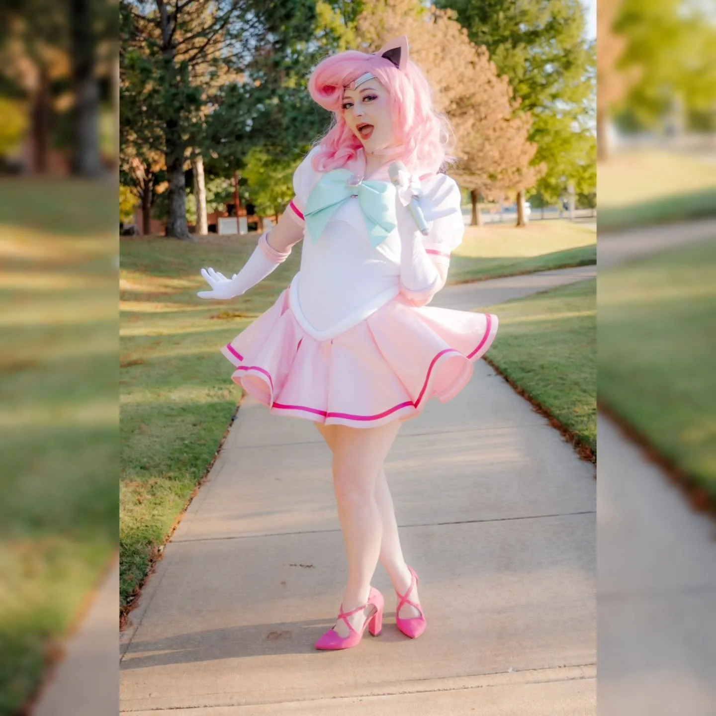 For probably as long as @zavage_cosplay and I have been friends, we've always joked about he's the embodiment of Pikachu, and I'm the embodiment of Jigglypuff (cute, small, loves to sing, gets angry when you don't listen to her... Just like me fr fr)