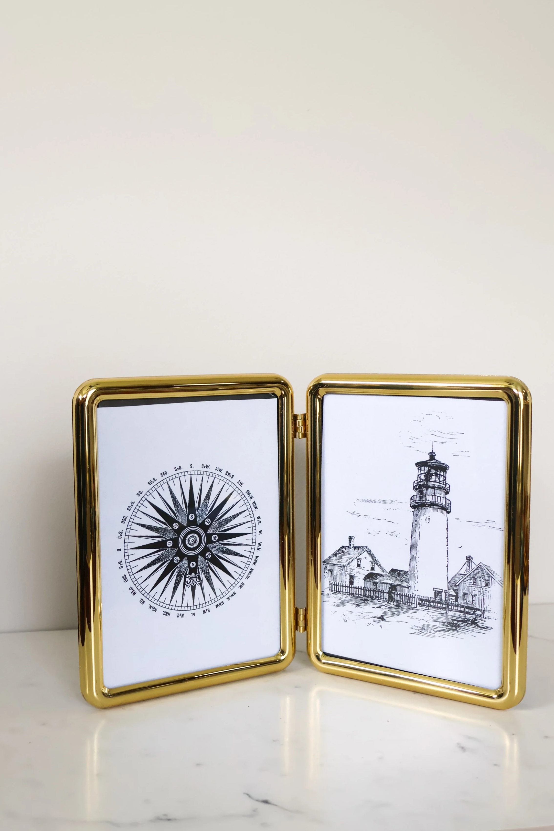 DOUBLE GOLD FRAME