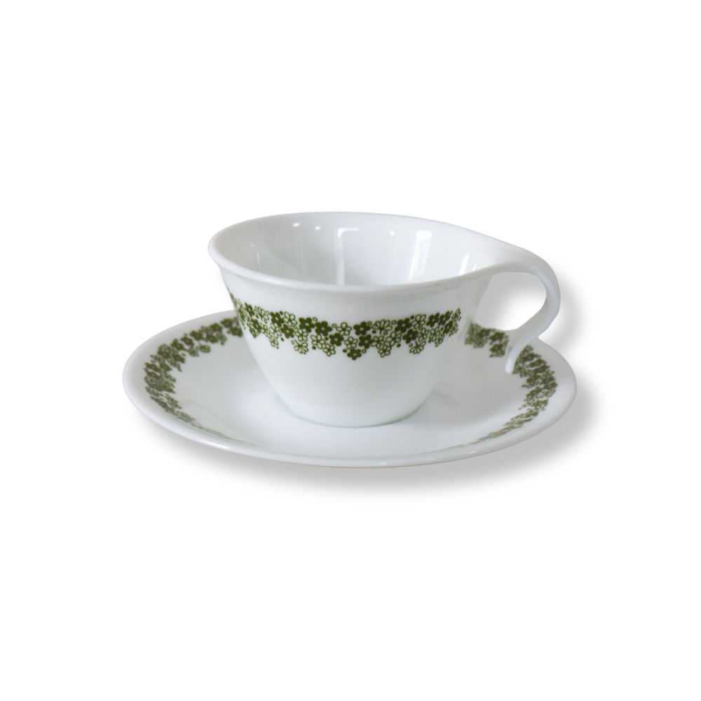 Vintage Spring Bloom Cup and Saucer Set
