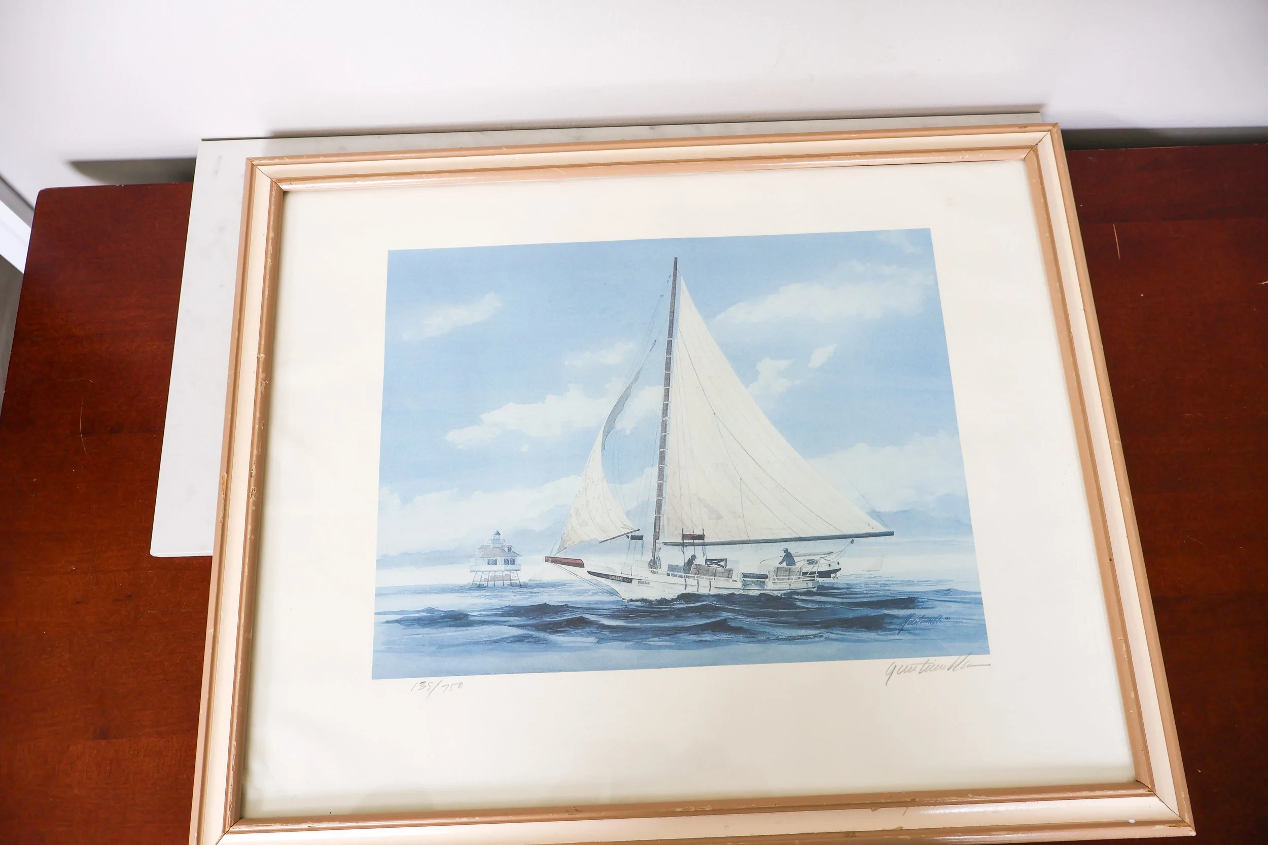 SIGNED SKIPJACK PRINT