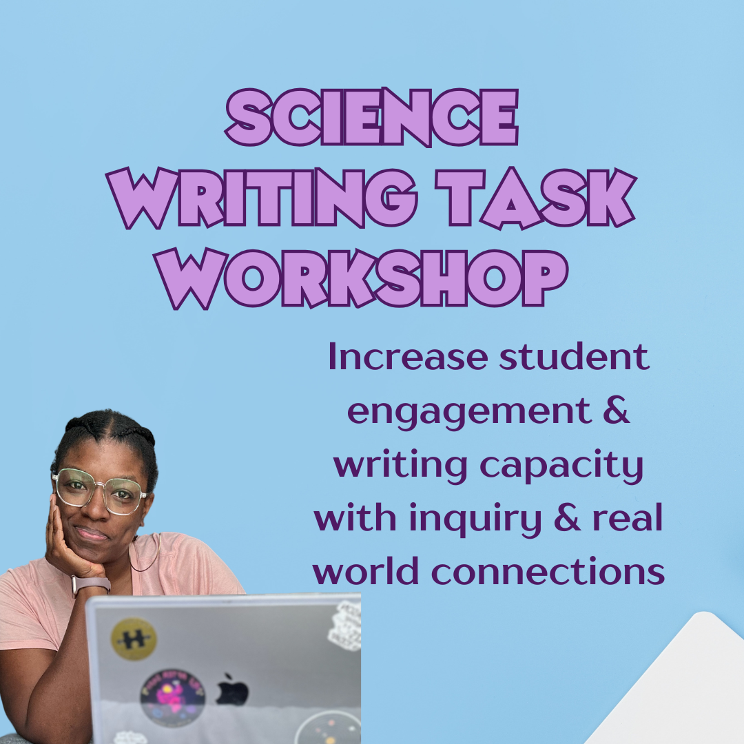 Secondary Science Writing Tasks for Inquiry Course