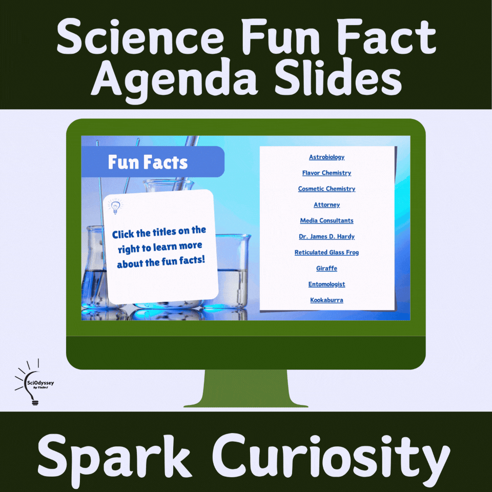 Science Facts Agenda Slides