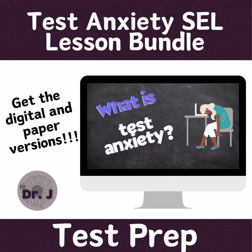 Test Anxiety Lesson for Middle & High School