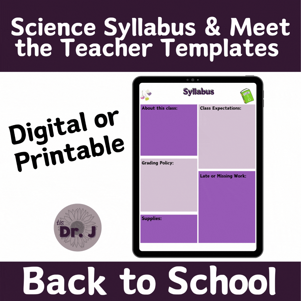 Syllabus + Meet the Teacher Templates