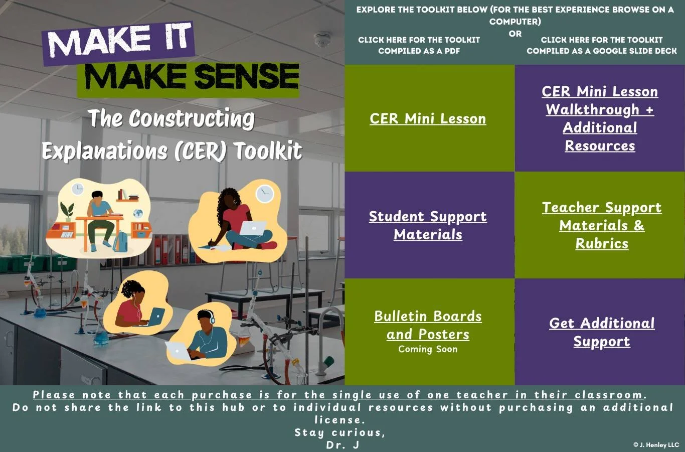 Make It Make Sense CER Toolkit