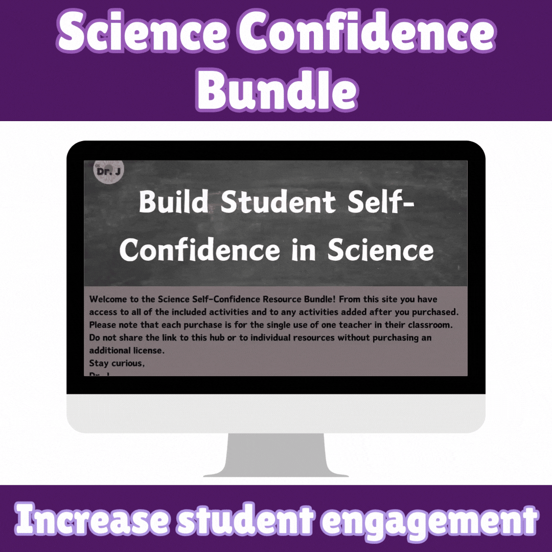 Student Science Confidence Bundle