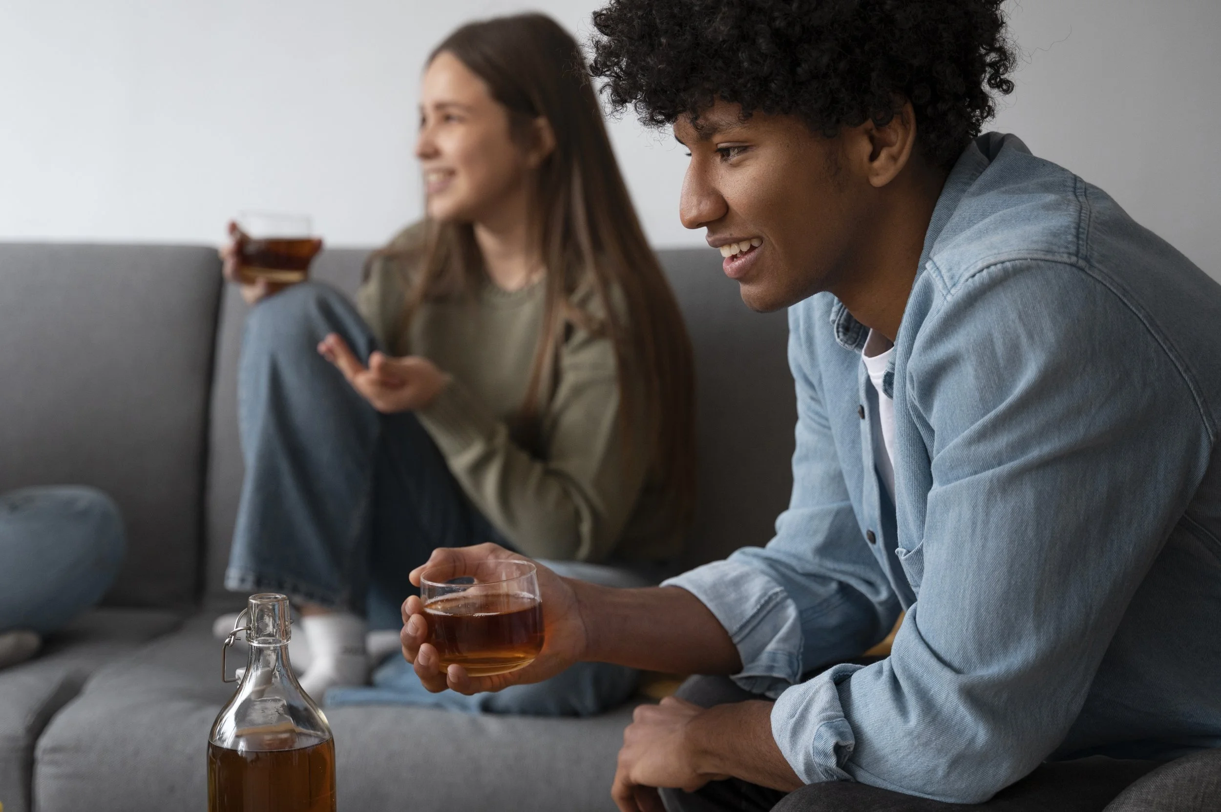 Individuals having emotional pain and unhealthy coping behaviors.
