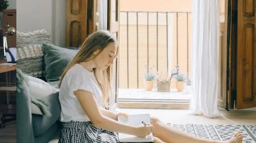 “Individual preparing for stressful days and emotional overwhelm. ahead.”