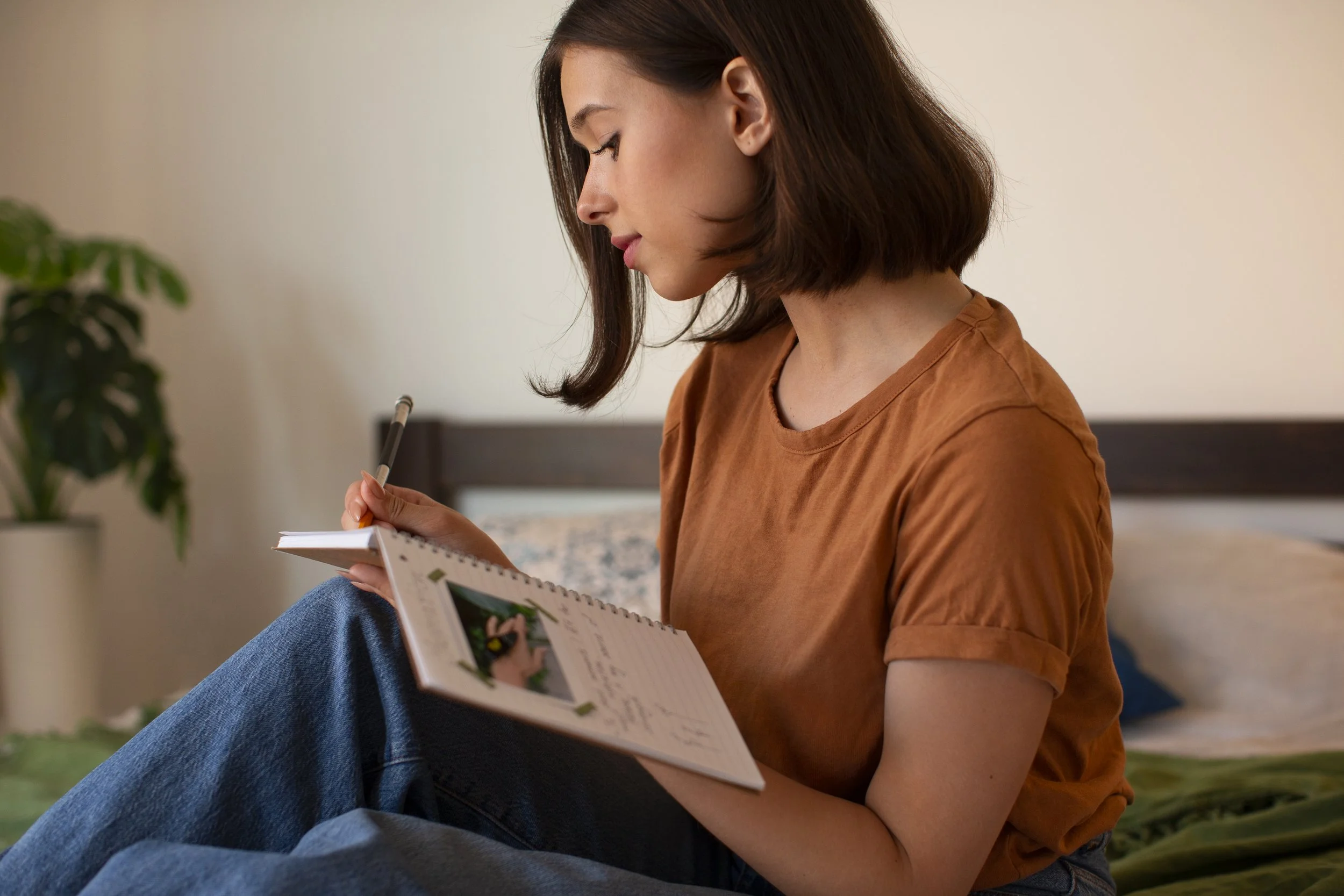 Client learning to manage anxiety challenges.