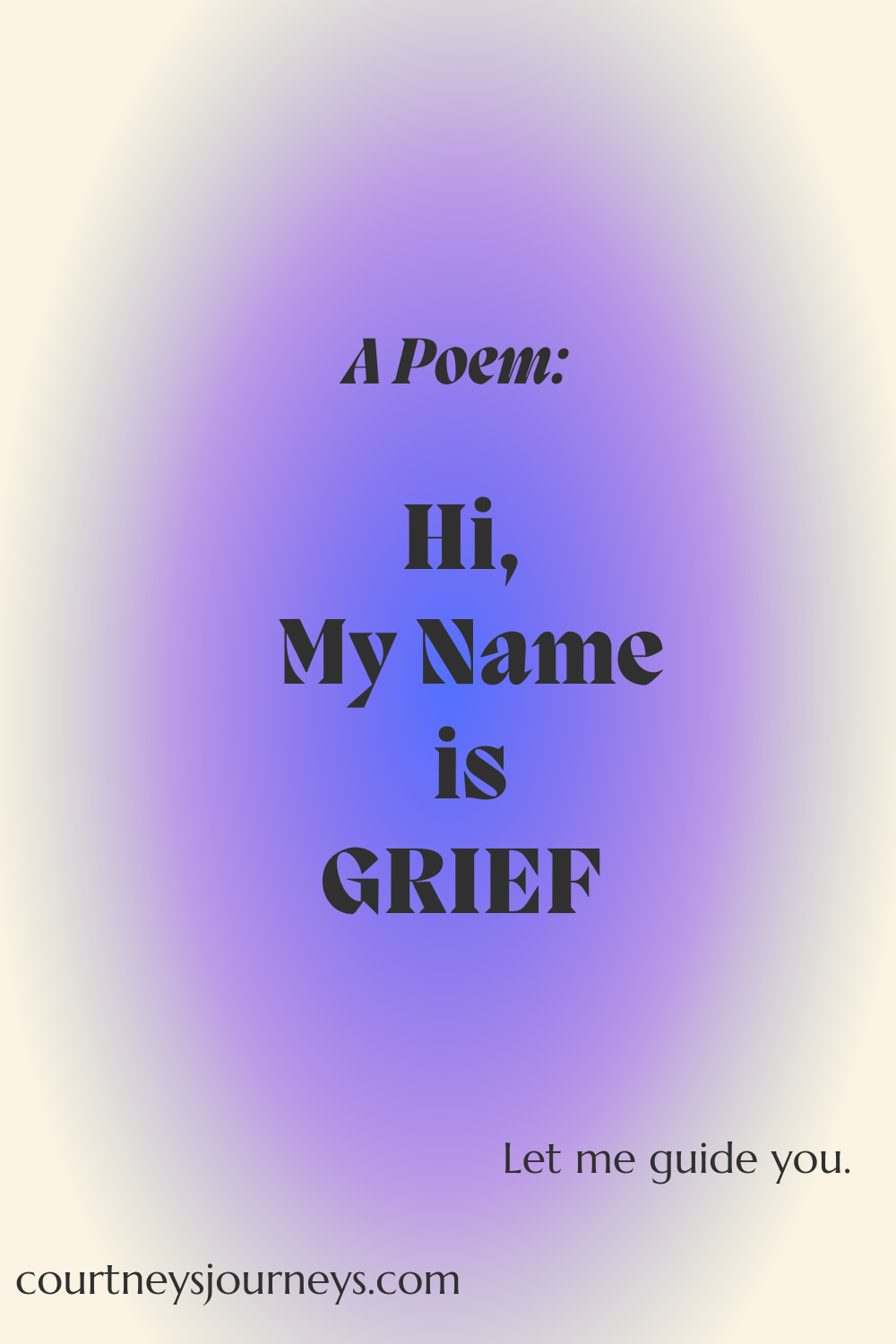 My Name is Grief