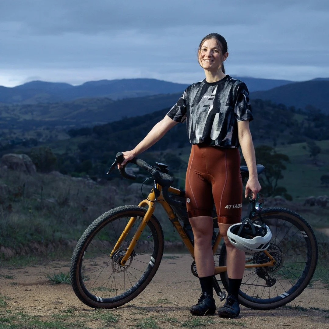 @steph_skinner is a Canberra-based gravel cyclist who has only been riding since 2019 but has already completed the Melbourne to Canberra Hunt 1000 and the 4300km Tour Divide in the US. This year she is training for the legendary 1900km Silk Road Mou