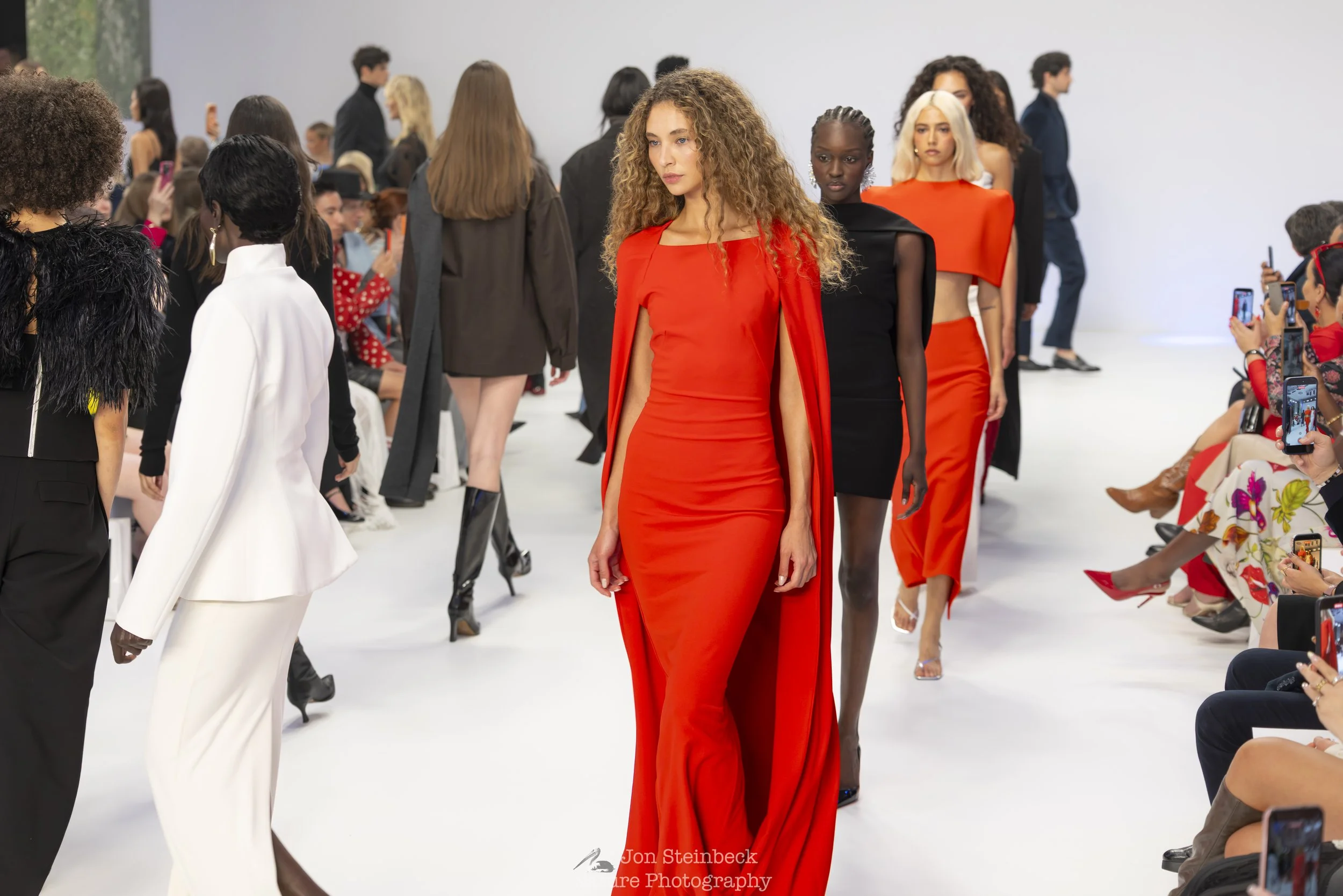 Visiting Australian Fashion Week for my CIT course