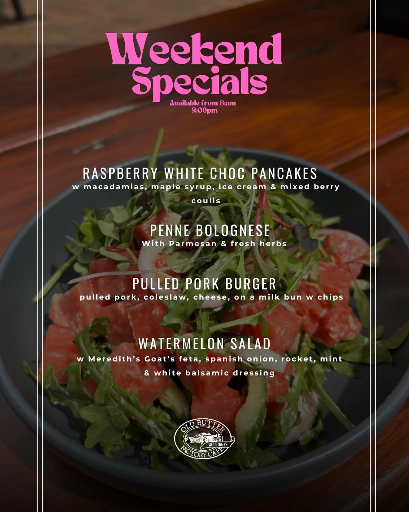 Weekend specials have hit the board 🫶

#bellingeneats #yums