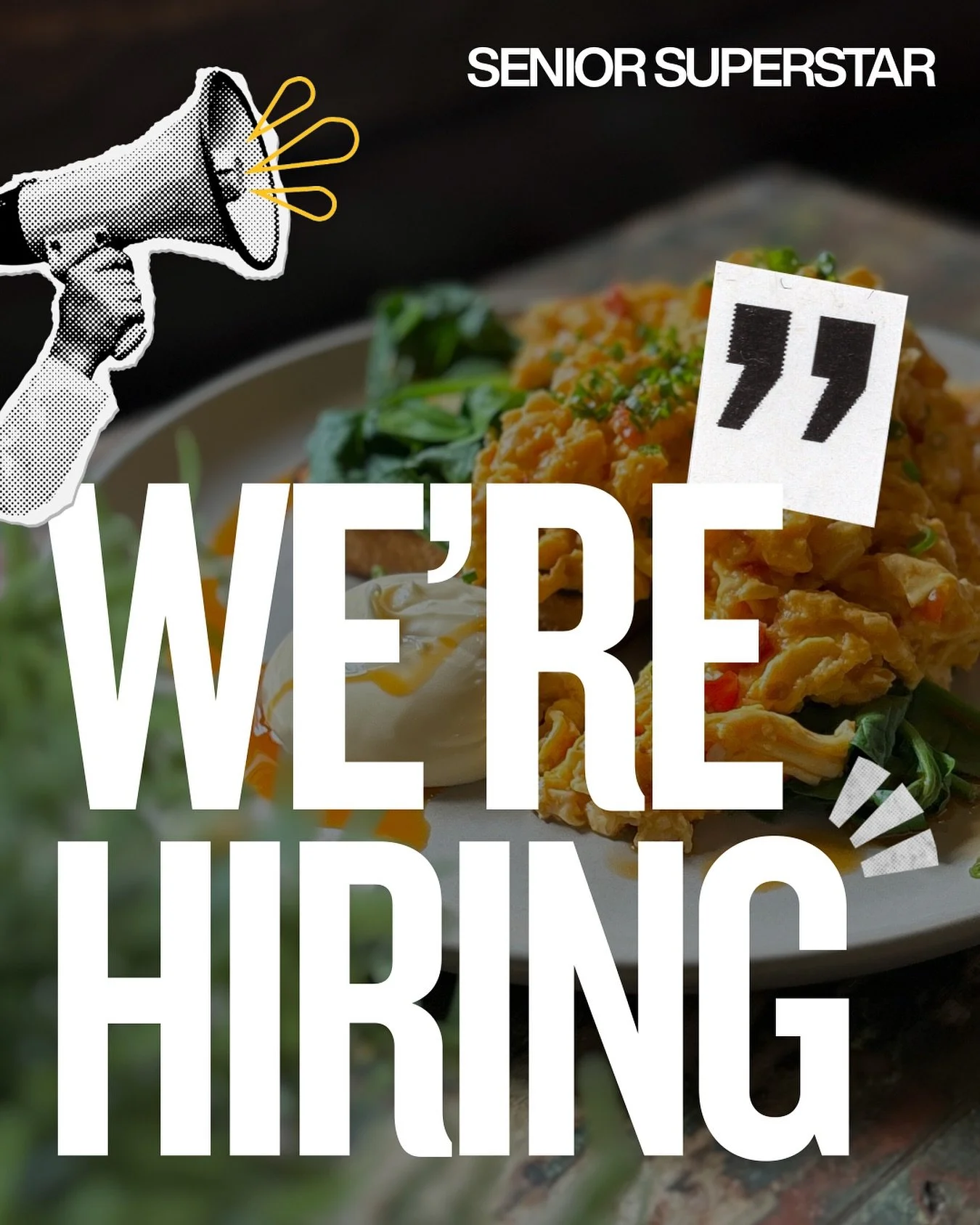 We&rsquo;re hiring! 🎉
Looking for someone who knows their way around a busy caf&eacute;/restaurant and brings top-tier good vibes.
In return? 30+ hours a week with an energetic supportive team!

 Shoot your resume to Dan or drop in for a chat.
Dan@o