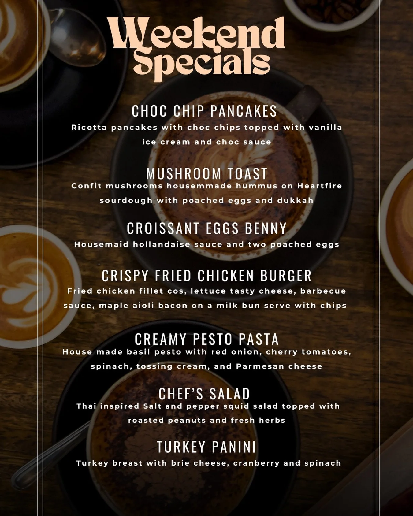 Weekend specials are on 🫡 

See ya&rsquo;ll from 8am!

#bellingeneats #oldbutterfactorycafe