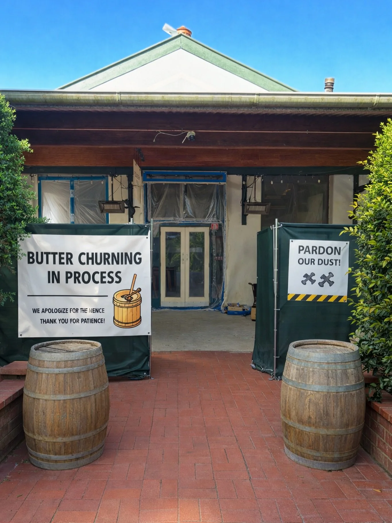 We&rsquo;re churning up some exciting news! After decades of perfecting the art of coffee and treats, The Old Butter Factory is proud to announce we&rsquo;re getting back to our roots - literally. 

Starting next week, we will be producing our very o
